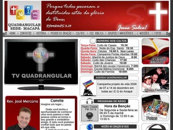 Igreja sede do evangelho quadrangular pentecostal cristão Internacional